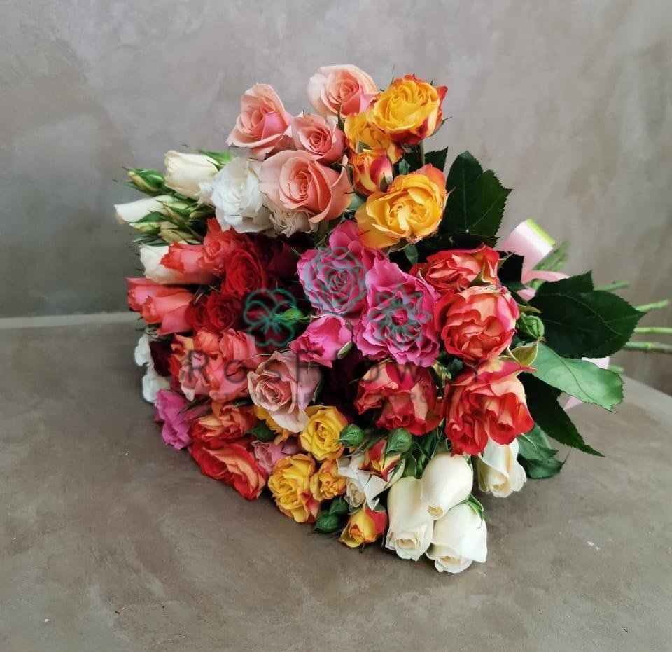 Букет цветов из: Розы в Андрее-Кургане