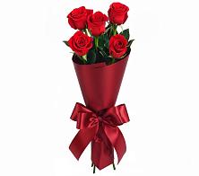 Букет 5 Красных роз Эдлесс Лав в Андрее-Кургане