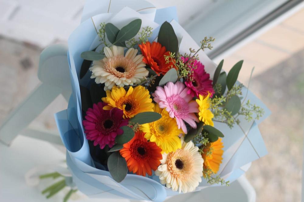 Букет цветов из: Герберы в Андрее-Кургане