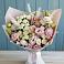 Букет цветов из: Альстромерии и Розы в Андрее-Кургане