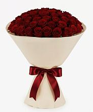 Букет 101 Бордовая роза Блэк Бакарра в Андрее-Кургане
