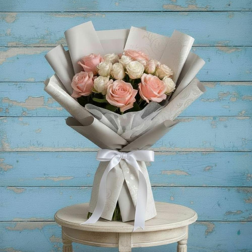 Букет цветов из: Розы в Андрее-Кургане