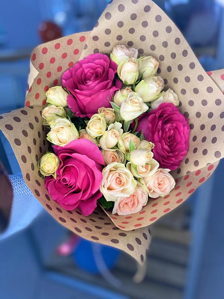 Букет цветов из: Розы в Андрее-Кургане