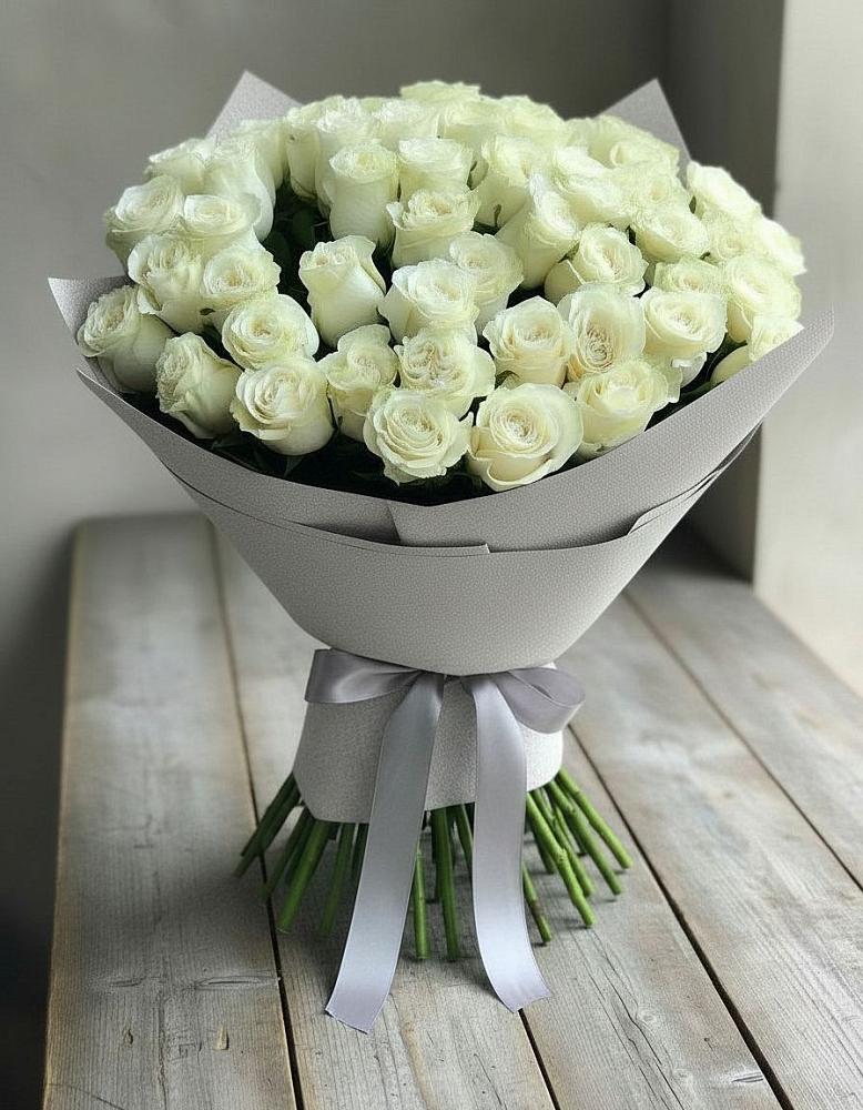 Букет 35 Белых роз в Андрее-Кургане