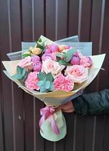 Букет цветов из:  Розы и Гвоздики #REPLACE_PRED# Андрее-Кургане