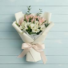 Букет цветов из:  Альстромерии в Андрее-Кургане