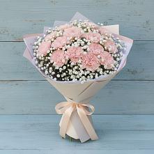 Букет цветов из:  Гвоздики в Андрее-Кургане