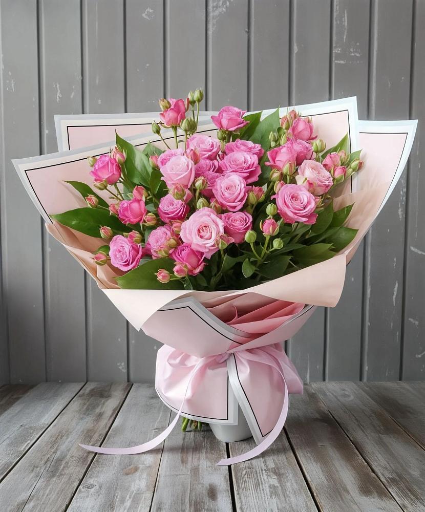Букет Розовый кустик в Андрее-Кургане