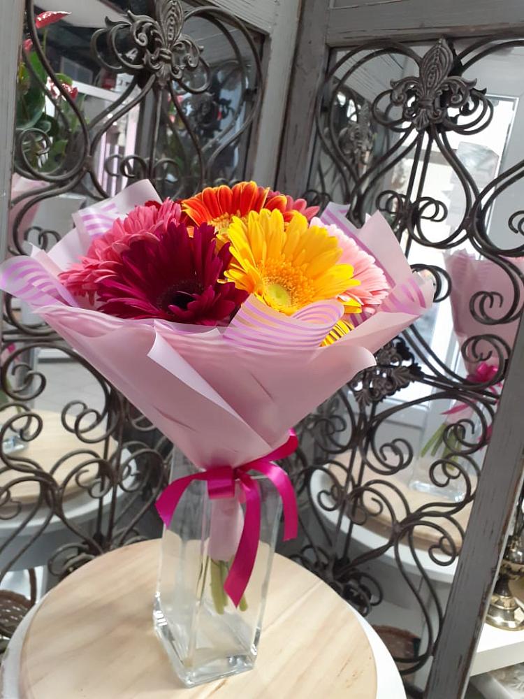 Букет цветов из: Герберы в Андрее-Кургане