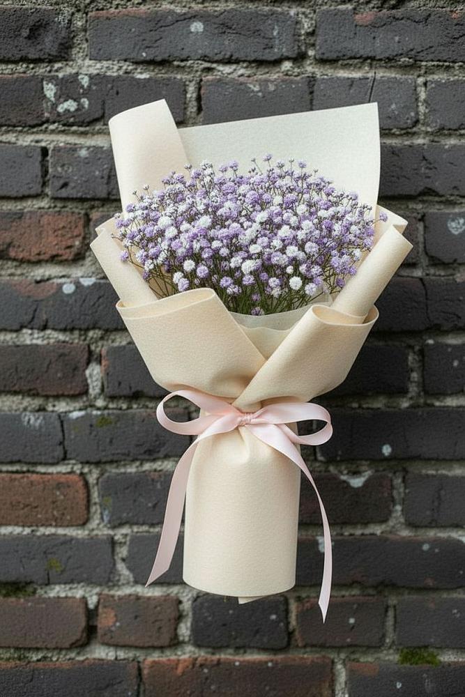 Букет цветов из: Гипсофила в Андрее-Кургане