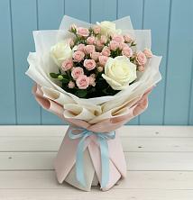 Букет цветов из:  Розы в Андрее-Кургане