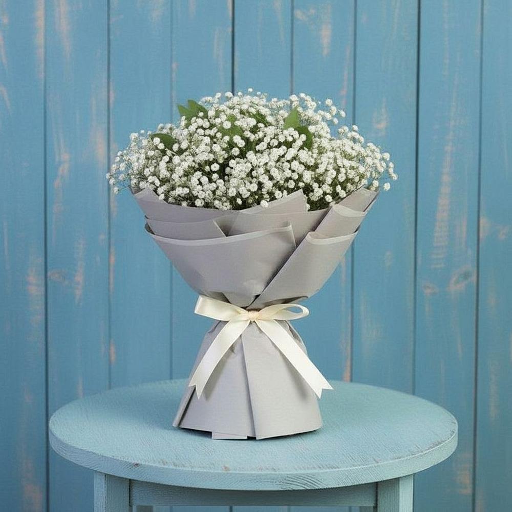 Букет цветов из: Гипсофила в Андрее-Кургане