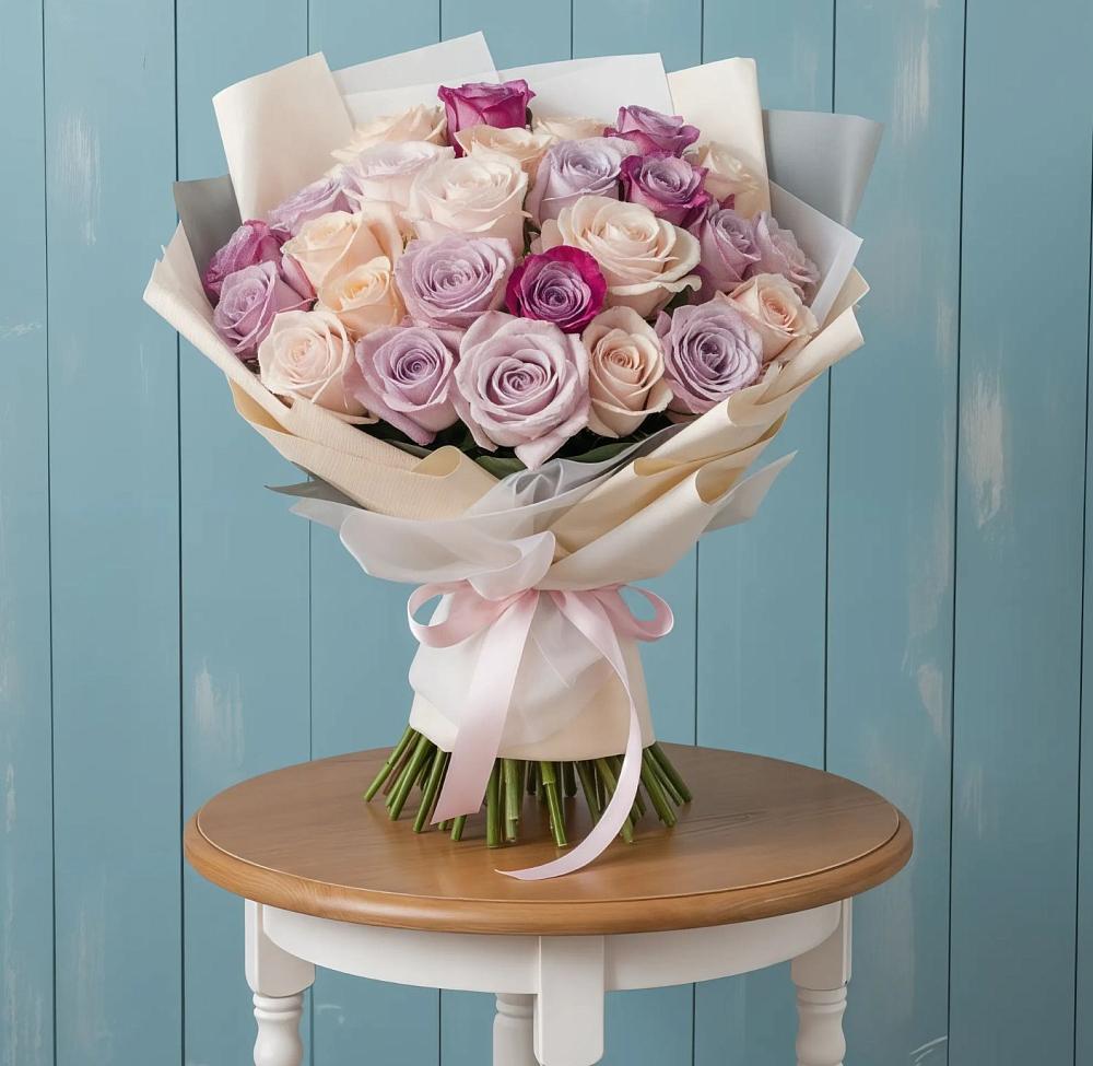 Букет цветов из: Розы в Андрее-Кургане