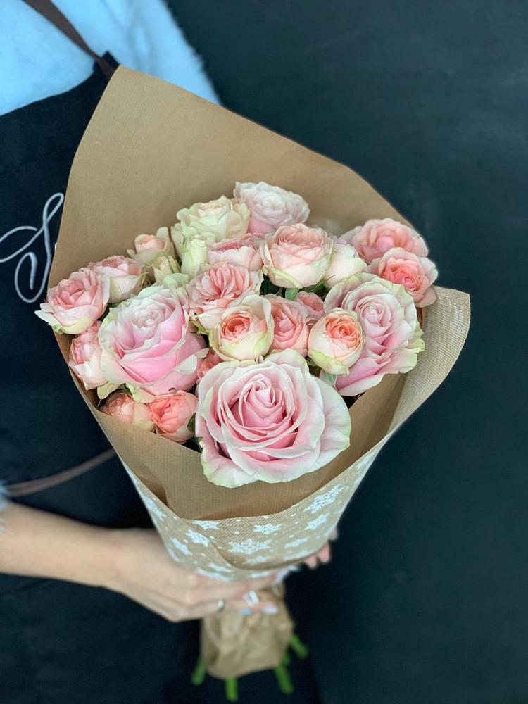 Букет цветов из: Хризантемы и Розы в Андрее-Кургане