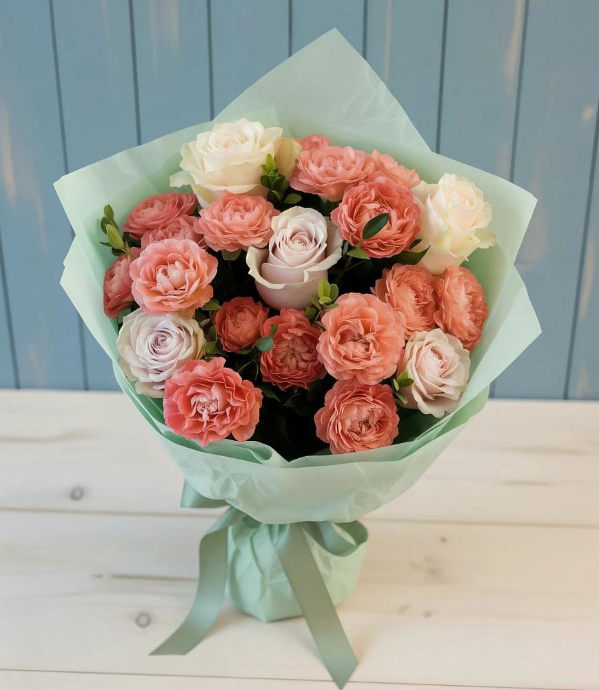 Букет цветов из: Розы в Андрее-Кургане