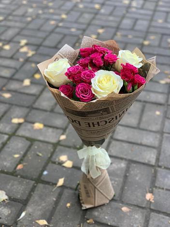 Букет цветов из: Розы в Андрее-Кургане