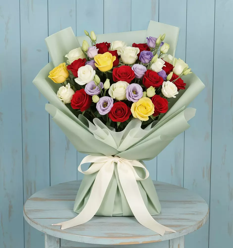 Букет цветов из: Розы в Андрее-Кургане