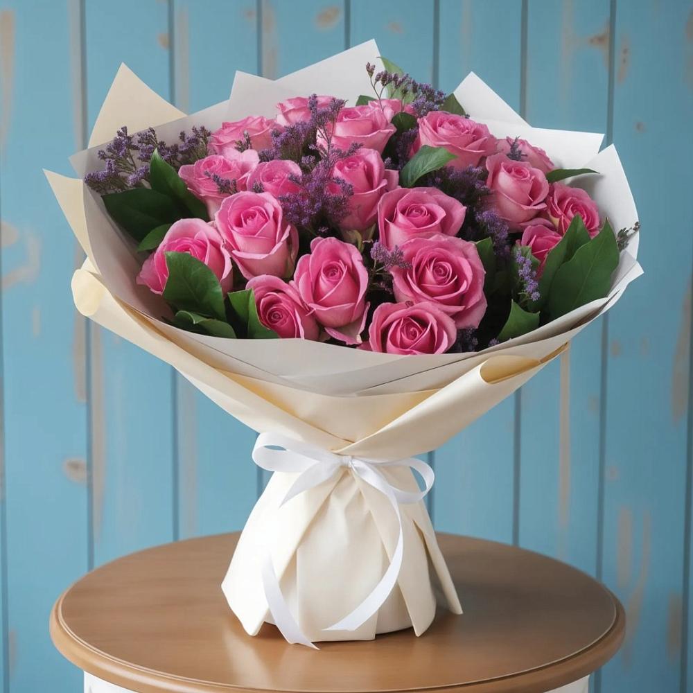 Букет цветов из: Розы в Андрее-Кургане