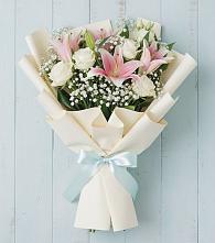 Букет цветов из:  Лилии в Андрее-Кургане