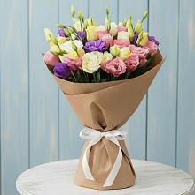 Букет цветов из:  Лизиантусы в Андрее-Кургане