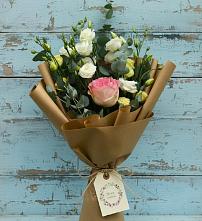 Букет цветов из:  Розы и Лизиантусы #REPLACE_PRED# Андрее-Кургане