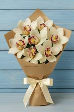 Букет цветов из:  Орхидеи и Розы в Андрее-Кургане